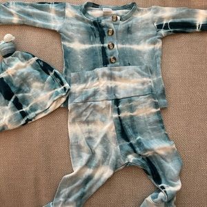 Lou Lou & Company Tie-Dye NB Top & Bottom Set